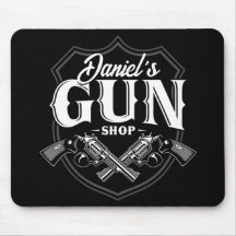 Personlig NAMN Gamla revolvers Gun Shop-skjutvapen