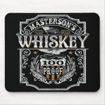 Personlig NAMN Gammala västern Whiskey Brewery Pub