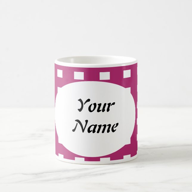 Personlig Namn Gift-artikelkaffe Mugg (Center)
