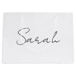 Personlig Namn Gift Bags, Gift Bags, Tack