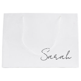 Personlig Namn Gift Bags, Gift Bags, Tack