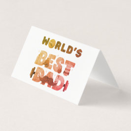 Personlig Namn Gift for Son eller Dotter Kort