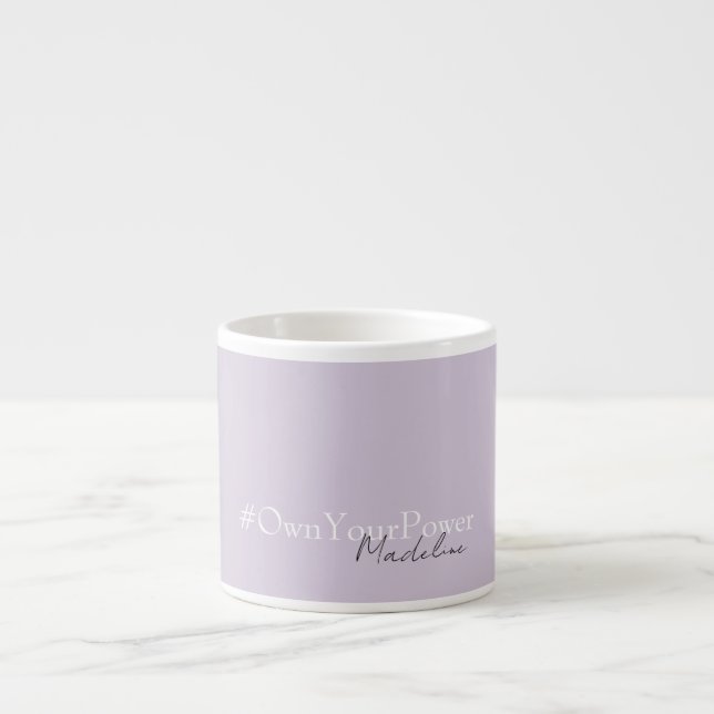 Personlig Namn - Gift med arbetsgivarchefsansvar - Espressomugg (Framsidan)
