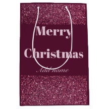 Personlig namn god jul presentsäck