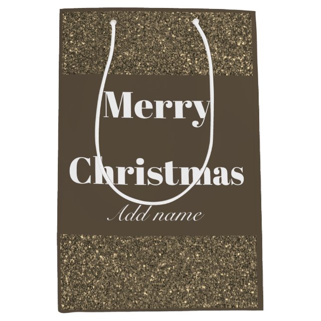 Personlig namn god jul presentsäck (Framsidan)