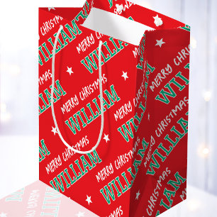 Personlig Namn God jul Red Grönt