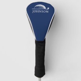 Personlig Namn Golf Klubb Icon Blue