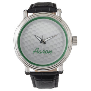 Personlig Namn Golf Watch Gift Armbandsur