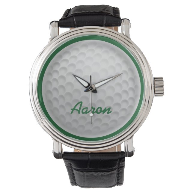 Personlig Namn Golf Watch Gift Armbandsur (Framsida)