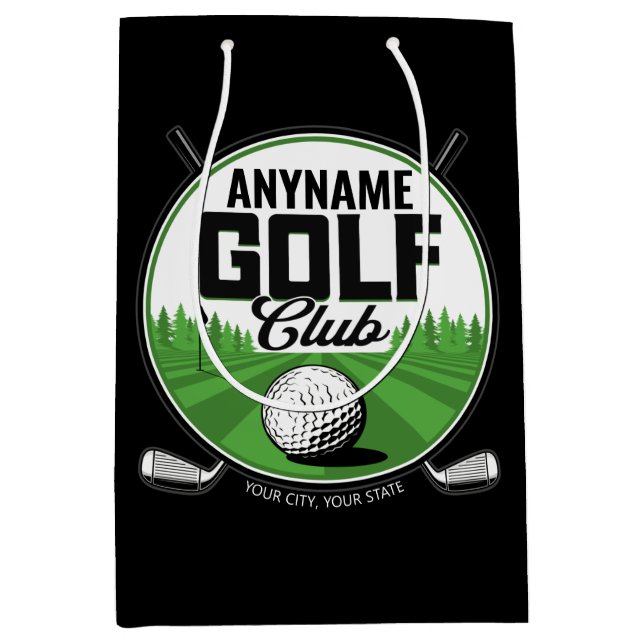 Personlig NAMN Golfande Pro Golfklubb Spelare   (Framsidan)