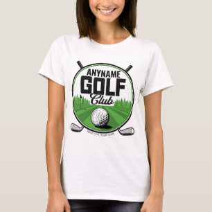 Personlig NAMN Golfande Pro Golfklubb Spelare  T Shirt