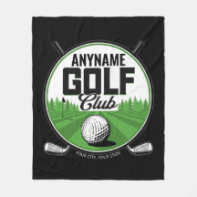 Personlig NAMN Golfing Pro Golf Klubb Player