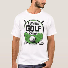 Personlig NAMN Golfing Pro Golf Klubb Player T Shirt