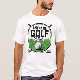 Personlig NAMN Golfing Pro Golf Klubb Player T Shirt