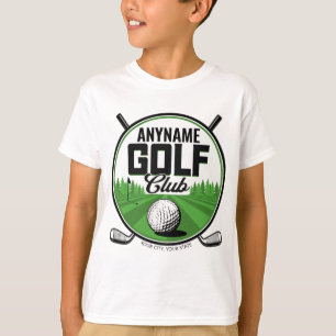 Personlig NAMN Golfing Pro Golf Klubb Player T Shirt