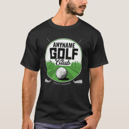 Personlig NAMN Golfing Pro Golf Klubb Player T Shirt