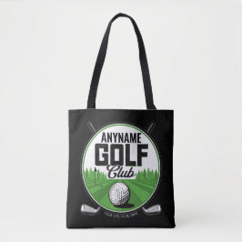 Personlig NAMN Golfing Pro Golf Klubb Player Tygkasse