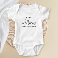 Personlig Namn Gravid Meddelande om Baby