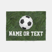 Personlig Namn Grönt Grass Soccer Boys