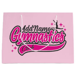 Personlig NAMN Gymnast Delad Hopp Gymnastik