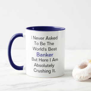 Personlig namn har aldrig bett att få vara bästa b mugg