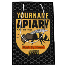 Personlig NAMN Honungsbin Apiary Beehives Farm
