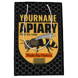 Personlig NAMN Honungsbin Apiary Beehives Farm