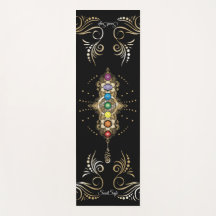 Personlig namn Justerat Guld Chakra