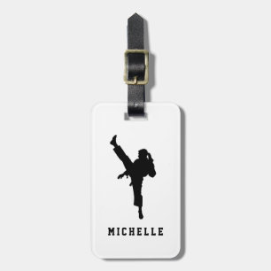 Personlig Namn Karate / Taekwondo / judo Bagagebricka