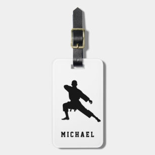 Personlig Namn Karate / Taekwondo / judo Bagagebricka