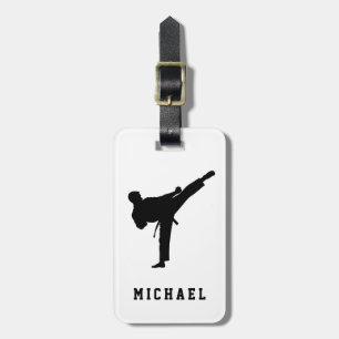 Personlig Namn Karate / Taekwondo / judo Bagagebricka