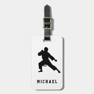 Personlig Namn Karate / Taekwondo / judo Bagagebricka