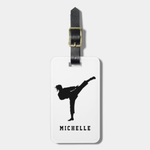 Personlig Namn Karate / Taekwondo / judo Bagagebricka