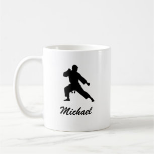 Personlig Namn Karate / Taekwondo / Judo Kaffemugg