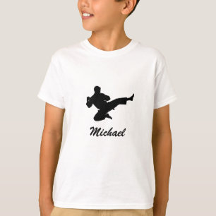 Personlig Namn Karate / Taekwondo / judo T Shirt