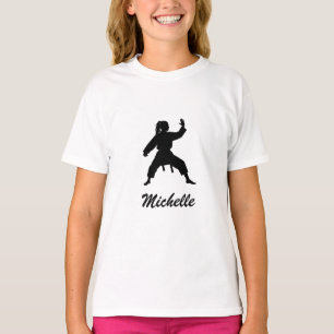 Personlig Namn Karate / Taekwondo / judo T Shirt