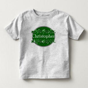 Personlig Namn Kids St. Patrick's Day T Shirt