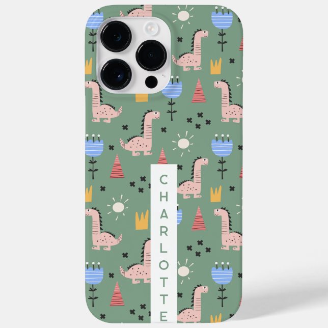 Personlig Namn Kids Telefonväska (Baksida)