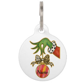 personlig namn Leopardbåge Papegoja Ornament Djurbricka