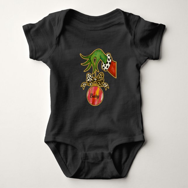 personlig namn Leopardbåge Papegoja Ornament T Shirt (Framsida)