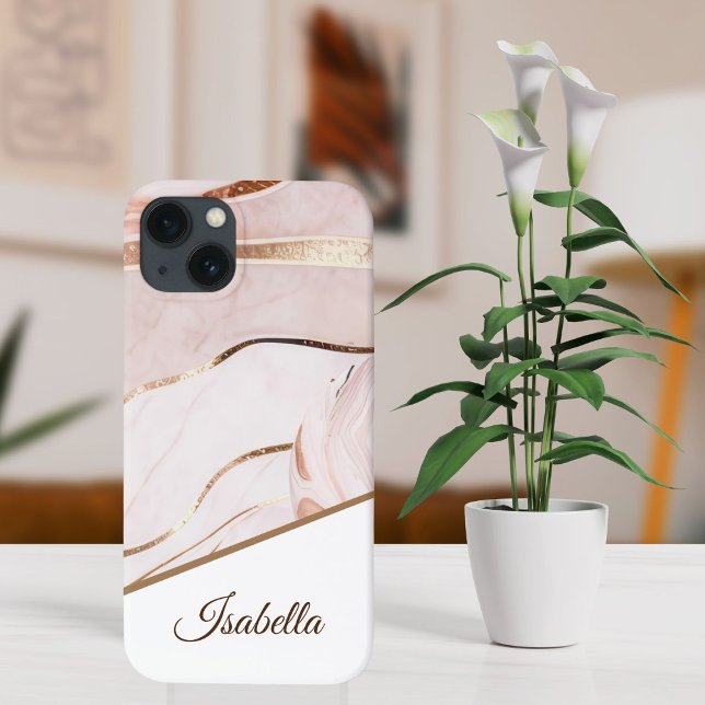 Personlig Namn | Luxe Marble (Skapare uppladdad)