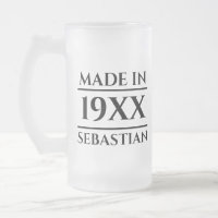 Personlig Namn Made in Year
