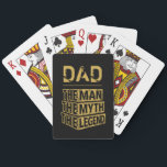 Personlig Namn människan, myten om förklaringen Casinokort<br><div class="desc">Personlig din egen namn,  "The Man the Myth the Legend"-typografi,  underbar anpassningsbar för manar,  pappa,  farfar,  make,  pojkvän på fars dag,  födelsedag,  årsdag och alla speciella dagar.</div>
