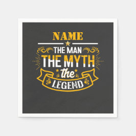 Personlig Namn människan, myten om förklaringen Pappersservett