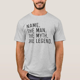 Personlig Namn människan, myten om förklaringen T Shirt