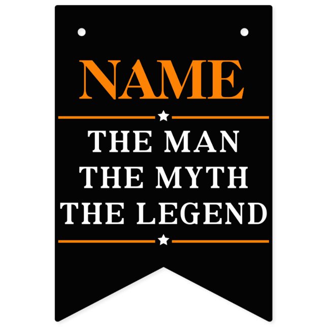 Personlig Namn människan, myten om förklaringen Vimplar (Första flaggan)