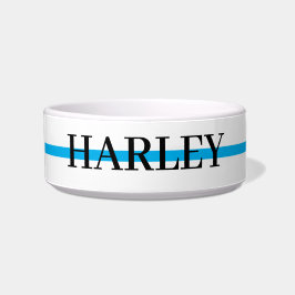 Personlig Namn med marinblå Tass