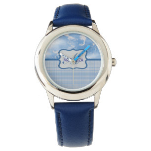 Personlig Namn & Monogram Kids Watch Armbandsur