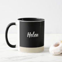Personlig Namn Mugg: Anpassad Keramisk Mugg