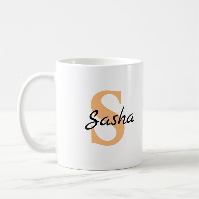 Personlig Namn Mugg Gift för honom eller henne (Vänster)